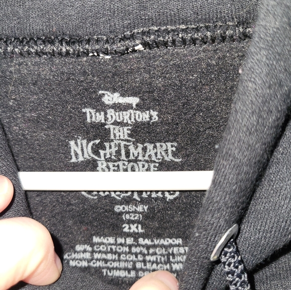 Nightmare Before Christmas hoodie, unisex 2xl. - Picture 5 of 5